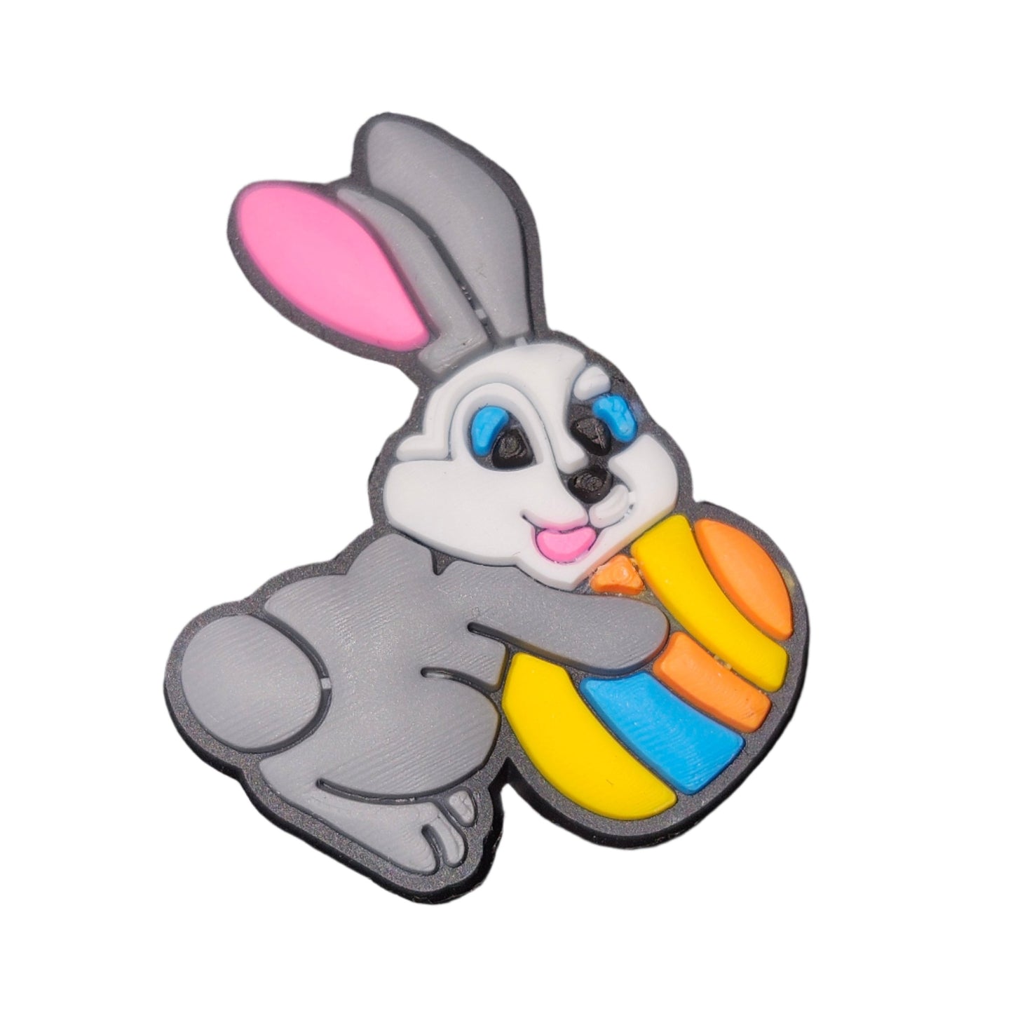 "Easter bunny hugging a Egg 4" Jibbit