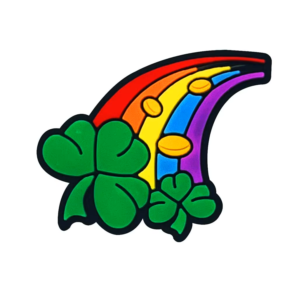 "St. Patrick Clove with a Rainbow" Jibbit