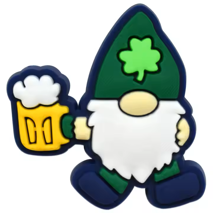 "St. Patrick Gnome with a Beer 1" Jibbit