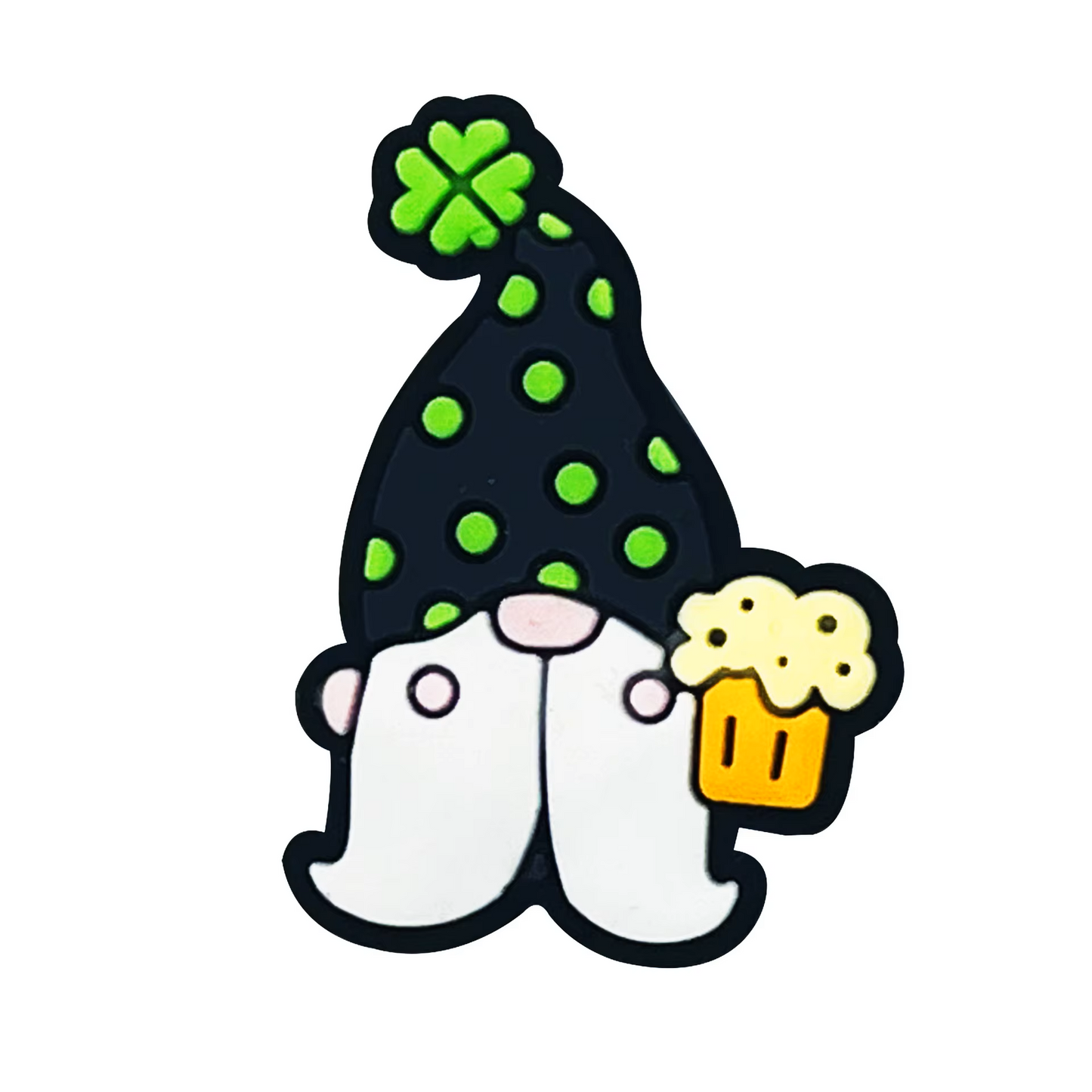 "St. Patrick Gnome with a Beer 2" Jibbit