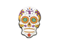 "Dia De Los Muertos Skeleton Head" Jibbit