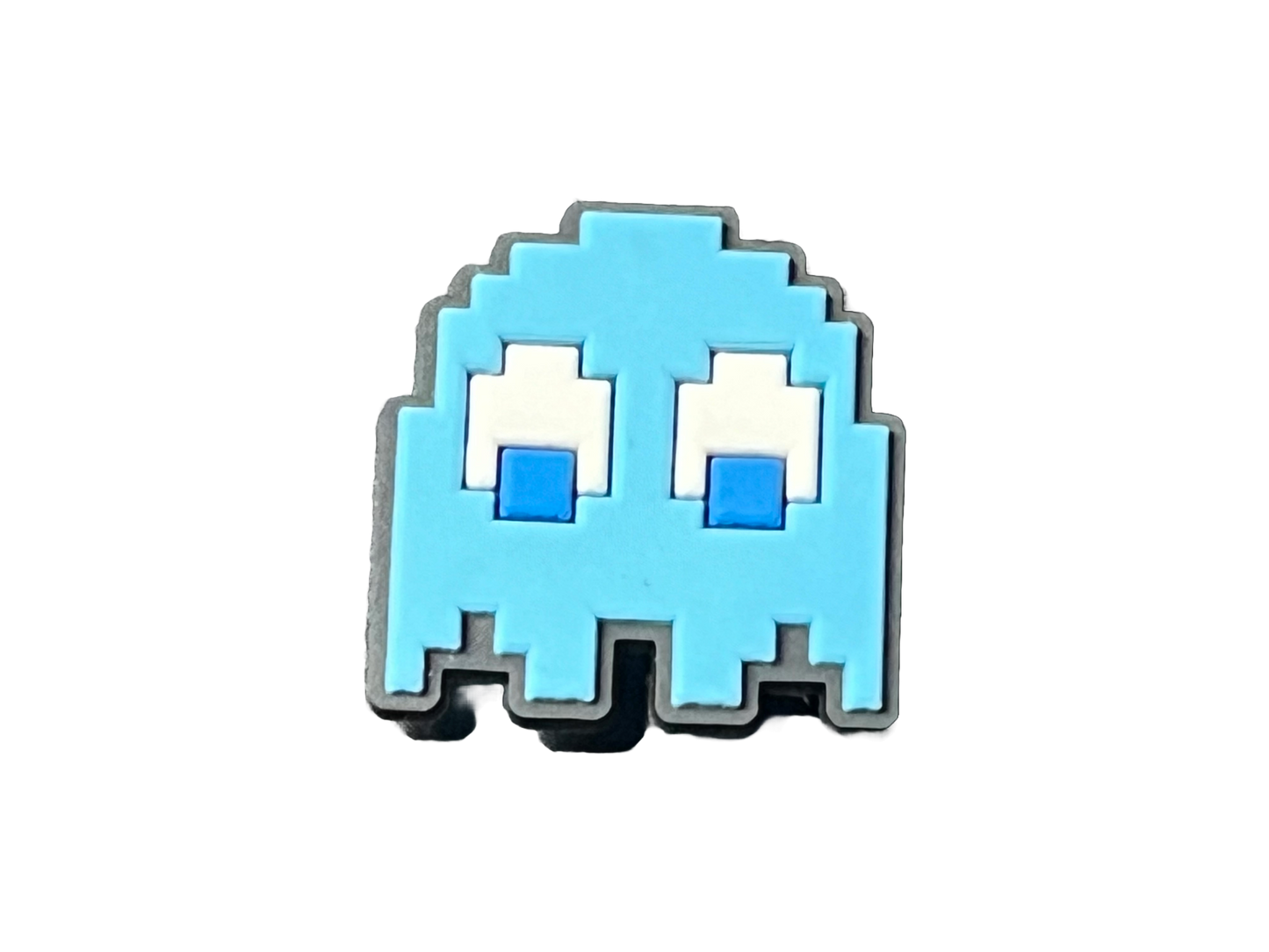 "Inky Pac-Man Ghost pixelated" Jibbit