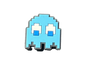 "Inky Pac-Man Ghost pixelated" Jibbit