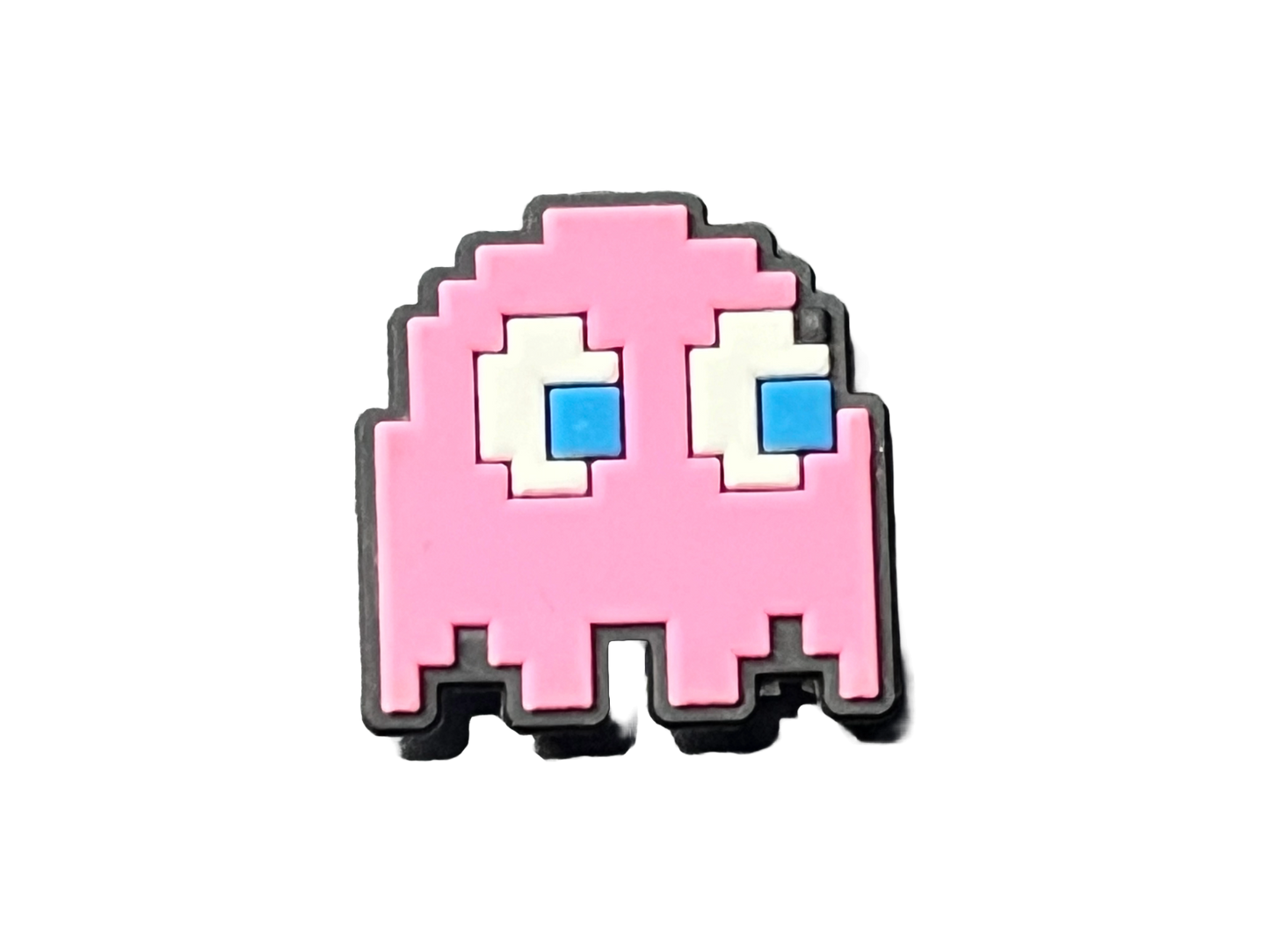 "Pinky Pac-Man Ghost pixelated" Jibbit