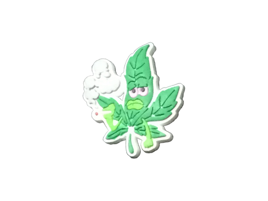 "Cannabis Leaf with Smoke" Jibbit